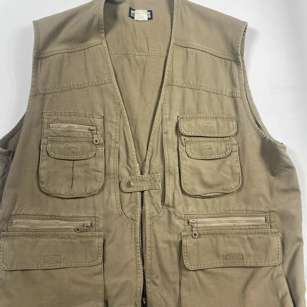 Bayujo Fishing Tactical Vest Xl Green High Fashion Series‎ Outdoor Performance